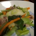Yukiyasumm's cooksnap of when they made 豚肩ロース、ちんげん菜、葱の塩麹蒸し焼き.