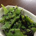 りらくるみん's cooksnap of when they made モロッコインゲンの香りごまあえ.
