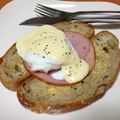 がっつママ's cooksnap of when they made めんどくさり屋さんのエッグベネディクト.