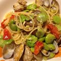 ふたろん's cooksnap of when they made あさりとそら豆のパスタ.