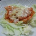 noamanma's cooksnap of when they made ❤簡単おつまみ❤キムチーズdeきゃべつ.