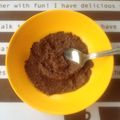 LATENIGHT's cooksnap of when they made まるでチョコムース!?豆腐クリーム.