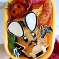 ゆったん☆ママ's cooksnap of when they made リボンのデデンネ☆簡単ポケモンキャラ弁当.