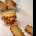 ちいぃmam's cooksnap of when they made はじめてさんもさっくさく♪型抜きクッキ－.