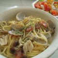 まりち♪'s cooksnap of when they made 白菜とアサリのチャウダー風パスタ.