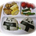 ゆけり３兄弟's cooksnap of when they made ｷｬﾗ　おすもうさんおにぎり。.