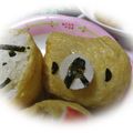 ゆけり３兄弟's cooksnap of when they made キャラ弁+リラックマいなり+.