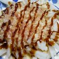 抹茶もつこ's cooksnap of when they made 居酒屋さんのお好み焼き風大根サラダ♪.