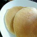 よりぴ＊'s cooksnap of when they made 簡単パンケーキ〜卵も牛乳も無いのに〜.