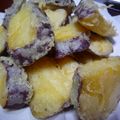 みきﾁｬﾝ's cooksnap of when they made 焼き芋の天ぷら.