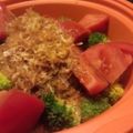 サトモユリア's cooksnap of when they made 【副菜】ブロッコリーとトマトのおかか和え.