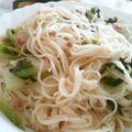 naokinawa's cooksnap of when they made 白菜&ツナの素麺チャンプルー☆簡単ランチ.