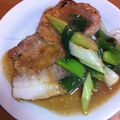 Fikamamma's cooksnap of when they made 簡単♪豚ロース肉のネギ味噌バターソテー.