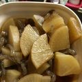 とりかな53910's cooksnap of when they made 大根とコンニャクの煮物.