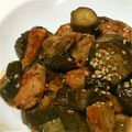 はないつき's cooksnap of when they made なすと鶏肉の照り焼き.