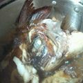 プゥたﾝCHU's cooksnap of when they made 鯛のアラ（頭）煮付け.