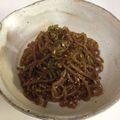 chipst's cooksnap of when they made ふきのとうと糸こんにゃくのあまから炒め.