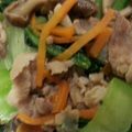 れおんトーマス's cooksnap of when they made ☆楽安☆青梗菜と豚肉としめじの中華炒め.