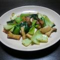 woodアイランド's cooksnap of when they made 簡単☆チンゲン菜とエリンギ炒め.