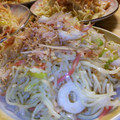 いくおっちゃん's cooksnap of when they made 葱と紅ショウガとちくわの塩焼きそば.
