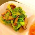 ちびはち公's cooksnap of when they made 椎茸とブロッコリーの白だし炒め.