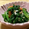 yappyパクパク's cooksnap of when they made ちりめんじゃことほうれん草のゴマ和え♪.