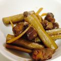 minalu's cooksnap of when they made 砂肝とごぼう煮.