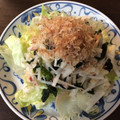 えつおくん's cooksnap of when they made 大根とわかめとえのきの梅サラダ.