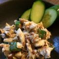 KahoPad's cooksnap of when they made 鶏胸肉とオクラの梅和え.