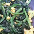 mm1222's cooksnap of when they made ごま油が決め手♡ほうれん草炒め.