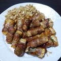 てびちゃんママ's cooksnap of when they made 大葉肉巻き豆腐.
