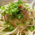 すかいふわり's cooksnap of when they made ★☆和風ツナおろしパスタ☆★.