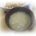 ゆけり３兄弟's cooksnap of when they made もやしのみそ汁.