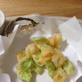 りとるびりー's cooksnap of when they made ♥そら豆とエビちゃんの天ぷら♥.