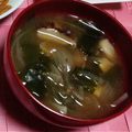 でこぱっち☆'s cooksnap of when they made 癒しの味♪干し椎茸のお味噌汁.