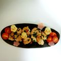 カナーシャ's cooksnap of when they made ジャガイモアート♪ポテトサラダ♪ひよこ編.