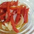 chyaaki's cooksnap of when they made 新タマネギとパプリカの食べやすいマリネ.