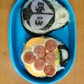 ゆっきっきー119's cooksnap of when they made キャラ弁!!仮面ライダー鎧武ロックシード.