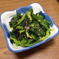 つんちぃ's cooksnap of when they made ホウレン草の簡単サラダ？おひたし？.