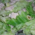 いいくん's cooksnap of when they made キャベツと豚バラの塩にんにく炒め　.