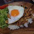 3段アイス's cooksnap of when they made タイ料理★お手軽ガパオ（バジル）炒めご飯.
