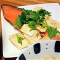ほしのちゃん's cooksnap of when they made 焼き鮭の湯葉がけ.
