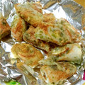 わかちんとシロ's cooksnap of when they made ちくわのチーズ磯部揚げ♪.