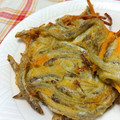 yukihooo's cooksnap of when they made いかなごのかき揚げ.
