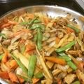 PinkHabu's cooksnap of when they made 揚げない酢豚.