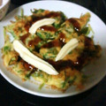 とらさんまま♡'s cooksnap of when they made ∽∽豆苗と長芋のお好み焼き∽∽.
