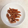 かんなみく's cooksnap of when they made 犬のおやつ。セサミササミジャーキー.