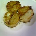 enrique's cooksnap of when they made 長いものソテー　辛子酢醤油.