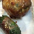 ぴっちい's cooksnap of when they made お弁当にも♪柚子胡椒風味の肉巻きおにぎり.