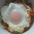 ＊めん's cooksnap of when they made 簡単☆朝にがっつりハムエッグ丼.